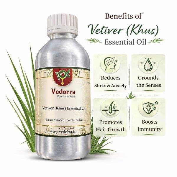 Vetiver (Khus) Essential Oil
